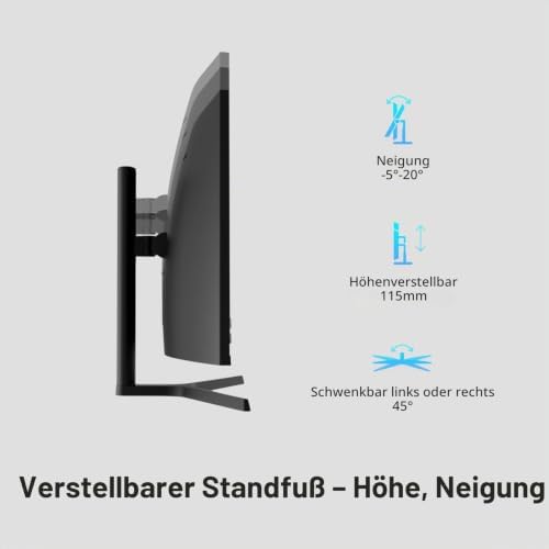 Z-Edge AGEX 34 Zoll 240Hz Curved Gaming Monitor 3440x1440 VA DP1.4 HDMI2.1