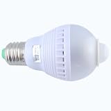 3W PIR Motion Sensor LED Light Bulb Warm Cool White E27 Screw For Corridor Passage Indoor Outdoor Decorat