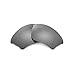 Walleva Titanium Mirror Coated Polarized Replacement Lenses for Oakley Half Jacket XLJ Sunglasses