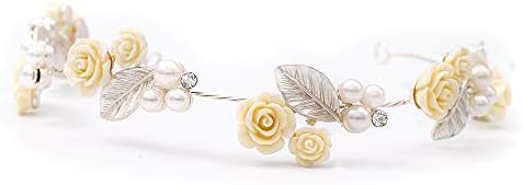 White Metal Hair Accessories for Women and Girls