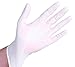 Safeguard Nitrile Disposable Gloves, Powder Free, Food Grade Gloves, Latex Free, (Size Medium) White 100 Pc. Dispenser Pack