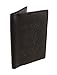 Black Leather USA EMbossed Passport holder cover