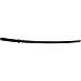 BladesUSA 1806BK Wooden Samurai Training Bokken, Black, 39-Inch Overall