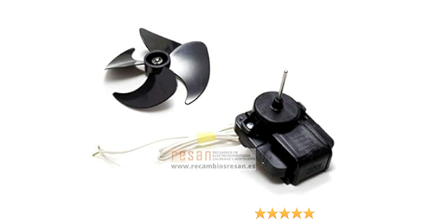Motor ventilador no frost eje corto c/cable : Amazon.es ...