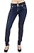 Colombian Design, Mid Waist, Butt Lift, Skinny Jeans in Dark Blue Size 9