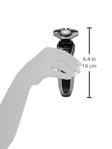 Philips Norelco Electric Shaver 5500 Wet & Dry,S5370/81, with Turbomode and Precision Trimmer