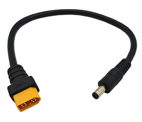 XT60 male to DC5525 male