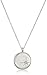 Dogeared one In A Billion, Sparkle Star Disc Silver Chain Necklace, 16