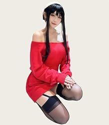 Anime Cosplay Family Costume, Yor Forger Anya