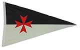 Templar KNIGHTS BATTLE FLAG PENNANT 3 X 5 3X5 FEET POLYESTER NEW CRUSADER