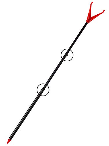 Zite Fishing Teleskop-Rutenhalter Set 30-75cm - 3 STK Rutenständer Angelruten-Halter - V-Rutenauflagen Schnurlauf-Kerbe – Bild 3