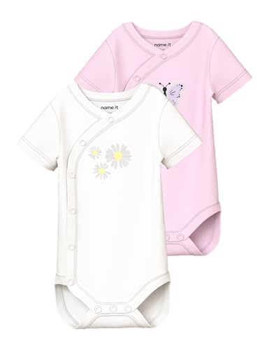 NAME IT Nbfvubie 2p Ss Wrap Body Nbfvubie 2P SS Wrap Body Mujer (Pack de 2)