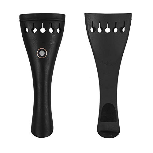 Muslady Violin Fiddle Tailpiece Ebony Particular Design for 5-String / 6-string Violin Tailpieces Orchestral Strings Accessories - Thumbnail 3