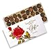 Russell Stover Assorted Chocolates 18 Ounce Russel Stover Assorted Chocolates Box; An Assortment of Nutty, Chewy, Creamy, Milk Chocolate Covered Candies and Dark Chocolate Covered Candies