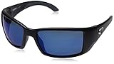 Costa Del Mar Blackfin Sunglasses, Black, Blue Mirror 580 Plastic Lens