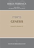 Biblia Hebraica Quinta (BHQ): 1. Genesis