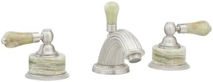 Phylrich K270 24j Regent Lavatory Faucet Green Onyx Handle