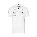 Mercedes AMG Petronas Motorsport 2019 F1 Mens Polo Shirt White M White