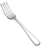 Utopia Kitchen 12 Piece Dinner Fork Set - Stainless Steel - Premium Cutlery Set