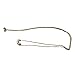 KOOMAGIC Womens Crystal Bikini Belly Body Chain Waist Link Fashion Beach Necklace Jewelry (Silver)