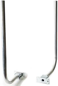 Loops-UK Bastón de Antena de 3 pies con Soporte | 3 pies en Forma de L