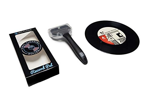 Big Fudge Record Pal, Vinyl Roller Cleaner. Black Vinyl Record Cleaner in Gift Pack. Silicone Lint Roller for LP Records, Anti-Static Record Duster. - Thumbnail 3