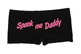 Make Me Laugh Women's Spank Me Daddy Boy Shorts