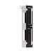 NavePoint 12-Port Cat6 UTP Unsheilded Mini Patch Panel with Wallmount Bracket Included Black
