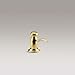 KOHLER K-1894-C-PB Soap or Lotion Dispenser with Traditional Design (Clam Shell Packed), Vibrant Polished Brass