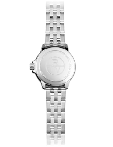 RAYMOND WEIL Tango Classic Women's Watch, Quartz, Pink Dial, Indexes, Stainless Steel Bracelet, 30mm (Model: 5960-ST-80001)