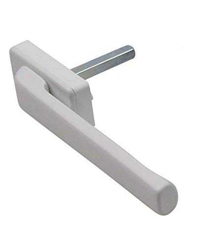 SIEGENIA Si Portal Bi Folding Flat Door Handles to Suit Bi Fold Handle Doors Bifold Windows (White)