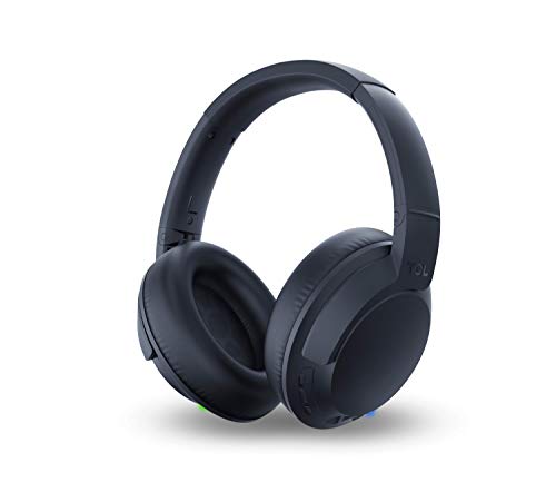 TCL ELIT400NCBL Cuffie Bluetooth Over-Ear con ANC (22 ore di riproduzione, audio ad alta risoluzione, pieghevole…