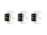 Griffin Apple Watch 42mm Protective Cases - 3 Pack - Ultra Thin Case [Gold, Champagne, Clear]
