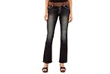 WallFlower Jeans Women's Belted Luscious Curvy Bootcut Jean