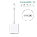 Lighting to USB Camera Adapter,FA-STAR Lighting to USB 3.0 Female Adapter Cable With USB Power Interface Data Sync Charge Cable For iPhone iPad,No App Required, [Upgraded]