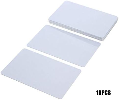 Merssavo T5577 White Access Control Card, EM4305 Rewritable Writable ID Cards, Keyfobs RFID Card Copy Key Tags