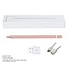 Pendorra Rechargeable Stylus Pen, Active Fine Point Drawing Handwriting Pencil Pens for iPad, Smartphones ,Android Tablet and Other Universal Capacitive Touch Screen Devices (Rose Gold)