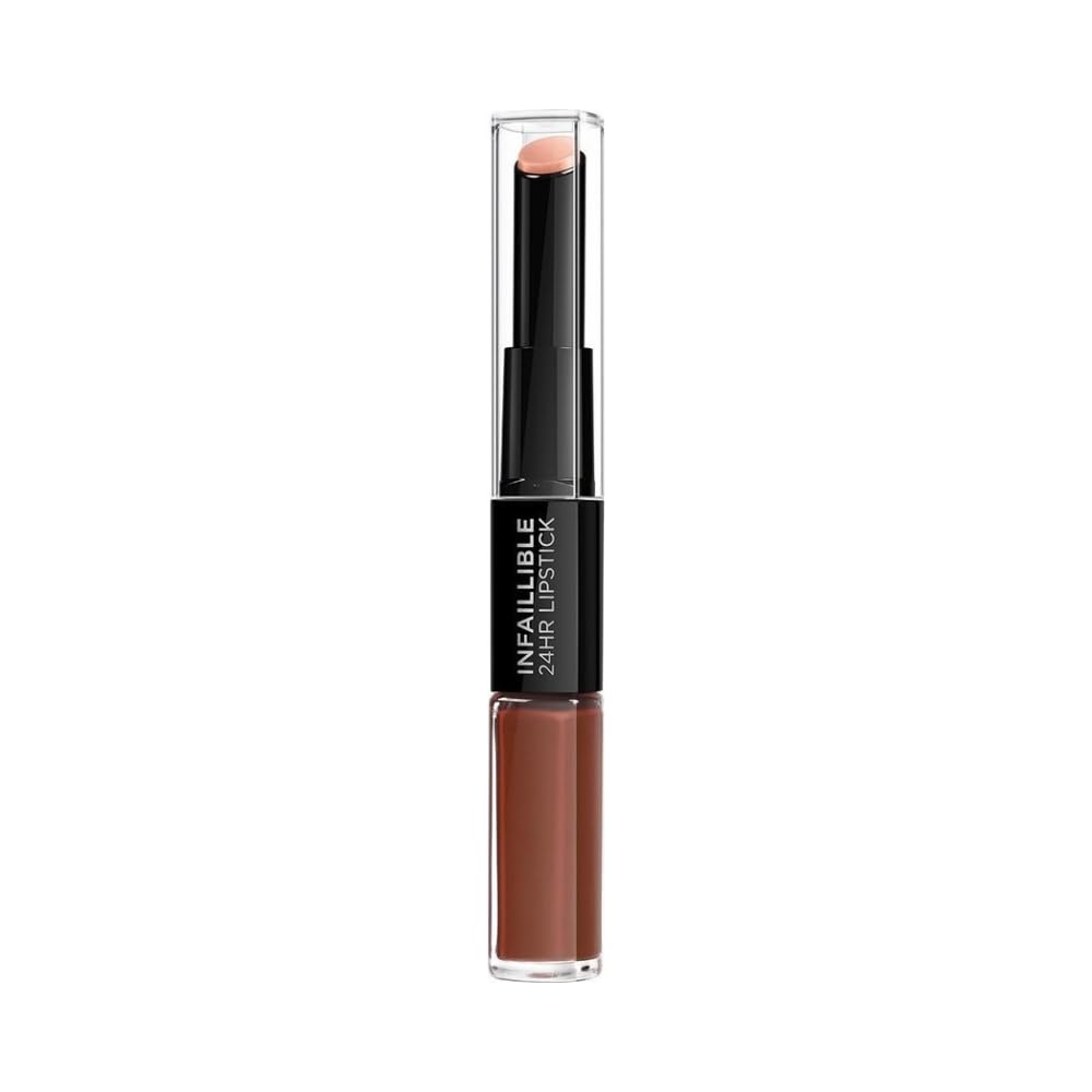 L'Oreal Paris Infallible 24HR 2 Step Lipstick 117 Perpetual Brown โ image 1