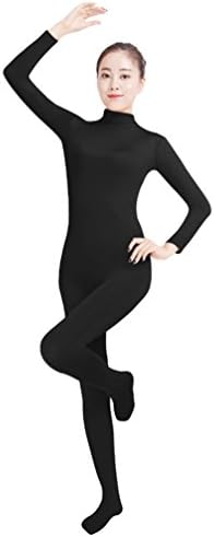 NiSeng Adults and Children Catsuit Bodysuit Yoga Unitard Zip Up Long sleeves Jumpsuit Costume Fancy Dress Catsuit Party Outfit