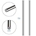 Glarks 2Pcs 6.35mm x 356mm Stainless Steel Straight Solid Metal Round Rod Lathe Bar Stock for DIY RC Model Car, RC Helicopter Airplane, Model Ship (6.35mmx356)
