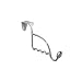 iDesign Orbinni Steel Over-The-Door Valet Storage Hook - 1