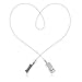 BlueFire USB Magnetic Charging Cable LED Charger Adapter for Sony Xperia Z1 Mini Z2 Table Z3 Compact 3ft (Sliver)