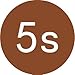 OCASE iPhone 5S Case iPhone 5 Case iPhone SE Case [Card Slot] [Kickstand] Leather Wallet Case [Slim Fit] - for Apple iPhone 5 / 5S / SE Devices - Brown