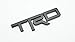 PB-Autoparts Tundra Tacoma 4runner Trd Badge Decal Emblem ABS Matt Black Size 12.5x3.5cm