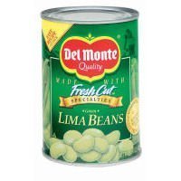 DEL MONTE GREEN LIMA BEANS, 15.25OZ CAN (PACK...