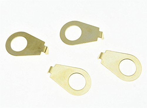 KAISH 4pcs Gold LP Guitar Knobs Pointer Plate Knob Indicator for Epiphone Les Paul