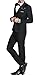 MOGU Mens Slim Fit 3 Piece Suit Blazer Jacket Pants and Vest Set