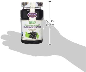 STUTE Diabetic Blackcurrant Extra Jam 430g (PACK OF 1) - Image 4