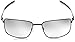 Oakley Men's OO4075 Square Wire Rectangular Metal Sunglasses