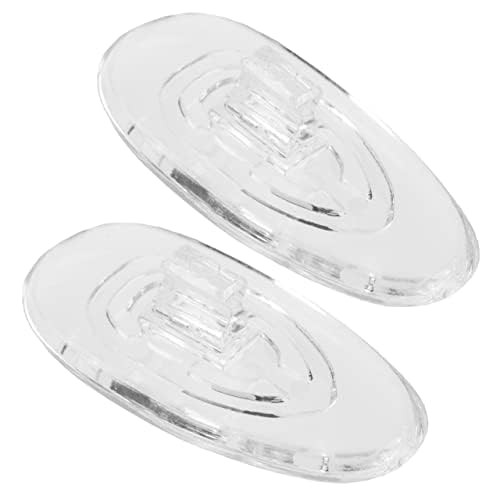 SPORTS WORLD VISION Glasses Nose Pads | Premium Quality Soft Silicone A-Shape Nose Pads for Glasses | 13mm Screw-in Glasses Cushions in 25 Pairs